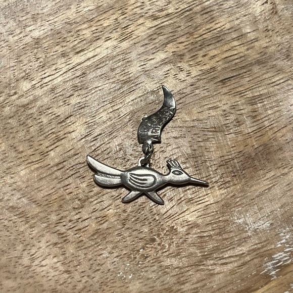 JP 925 Sterling Silver Roadrunner Tucson Arizona Charm - Picture 3 of 10